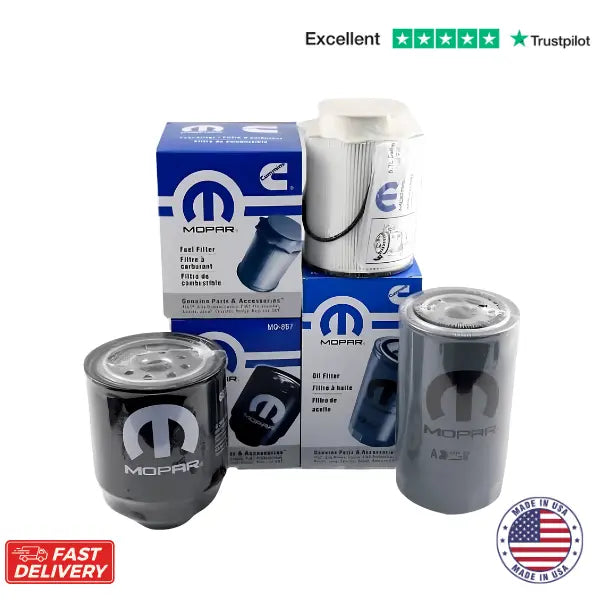 For 2013-18 Dodge Ram 2500 3500 4500 5500 6.7L Diesel Oil Filter Fuel For 2013-18 Dodge Ram 2500 3500 4500 5500 6.7L Diesel Oil Filter Fuel