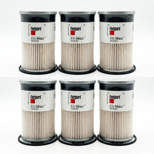 Fleetguard FS19765 Fuel Water Separator 6-Pack OEM