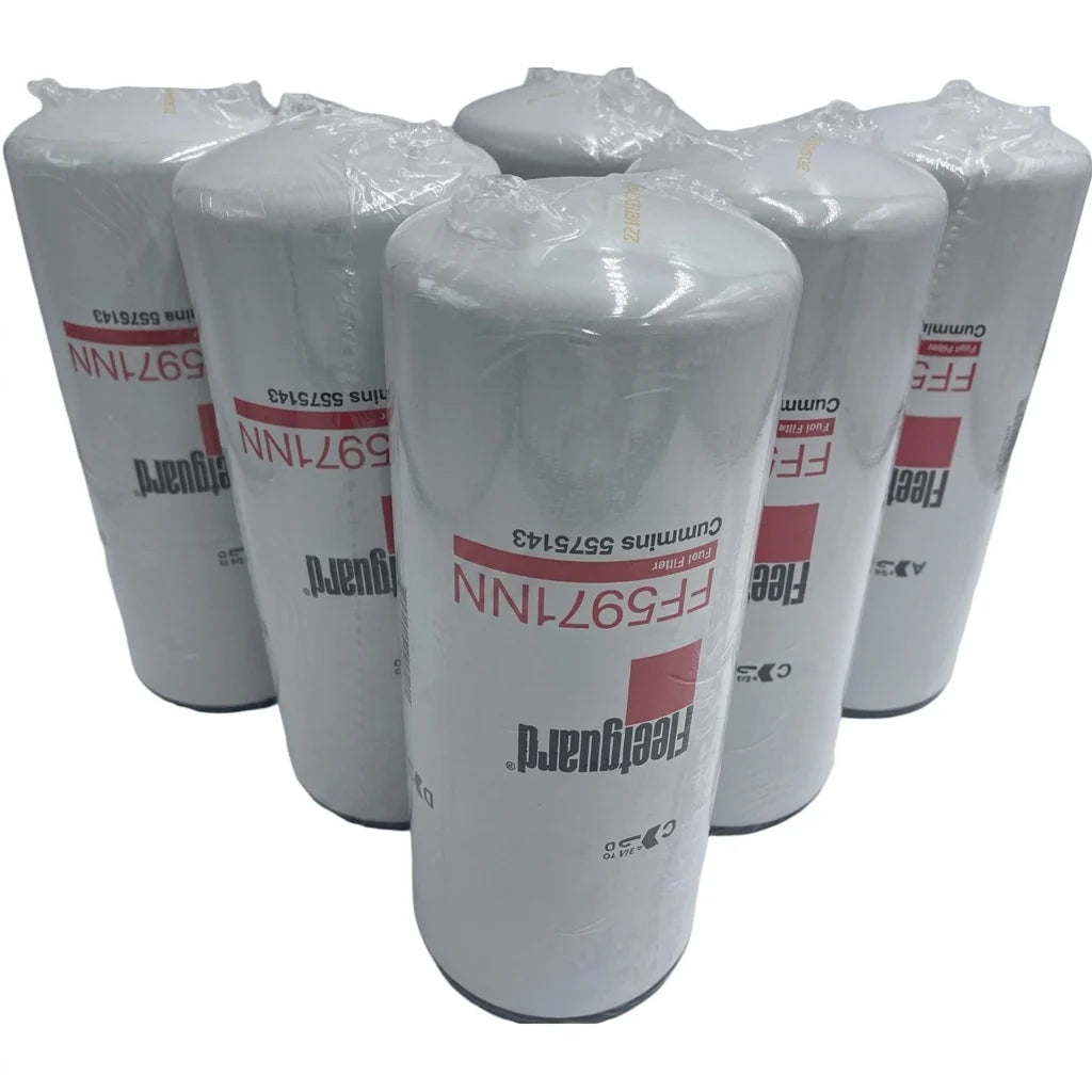 Fleetguard FF5971NN NanoNet Fuel Filter 6-Pack for Cummins X15 & X12