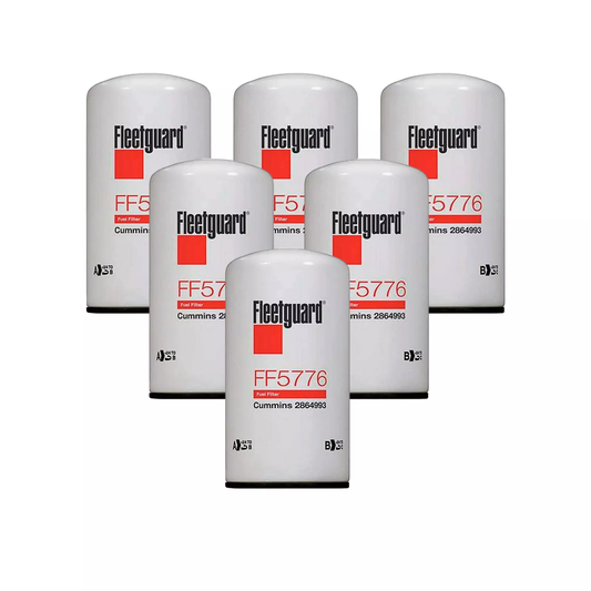 Fleetguard FF5776 Fuel Filter 6-Pack Cummins Diesel Engine OEM (Pack of 6)