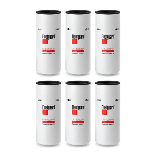 Fleetguard LF14009NN Lube Oil Filter 6-Pack Cummins ISX15 X15 OEM (pack of 6)