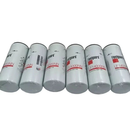 Fleetguard LF14000NN NanoNet Oil Filter 6-Pack Cummins ISX X15 ISM M11 QSX