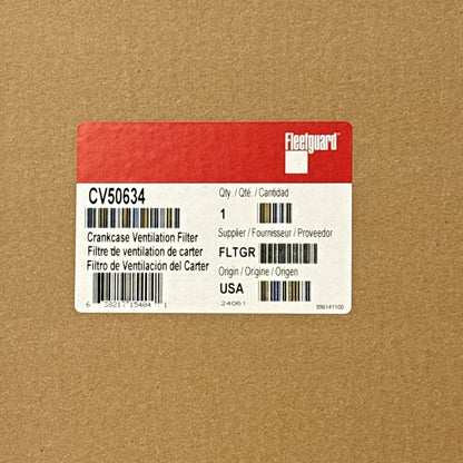 Fleetguard CV50634 Crankcase Ventilation Filter OEM for Cummins ISX & ISM