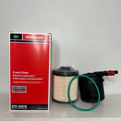 Combo FD4615 & FD4625 Motorcraft Diesel Fuel Filters for Ford 6.7L