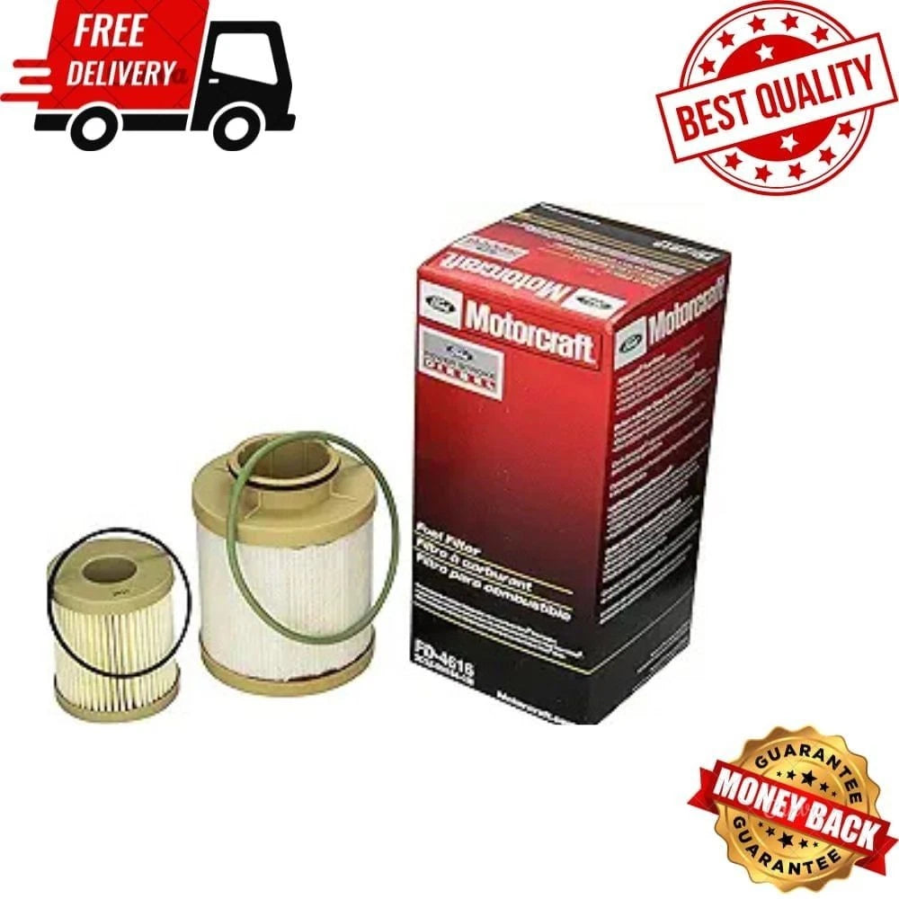 Motorcraft FD-4616 and FL-2016 Combo Pack of 2 | Genuine OEM Oil & Fuel Filter